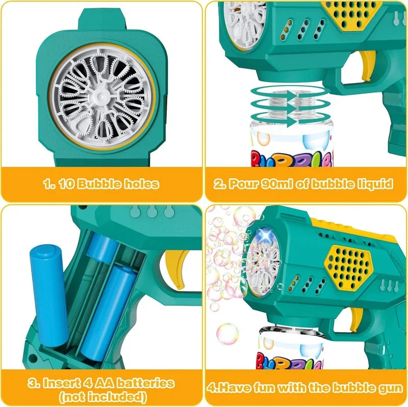 Automatic Bubble Maker Gun